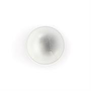 Round Pearl Style Shank16, White 10 mm